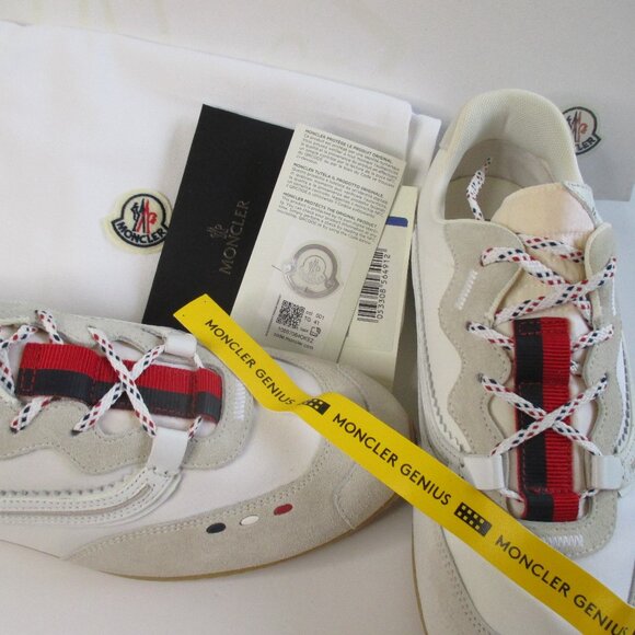 Moncler SEVENTY Low Top Sneakers Size 41 NWT Made In Italy - Picture 2 of 11